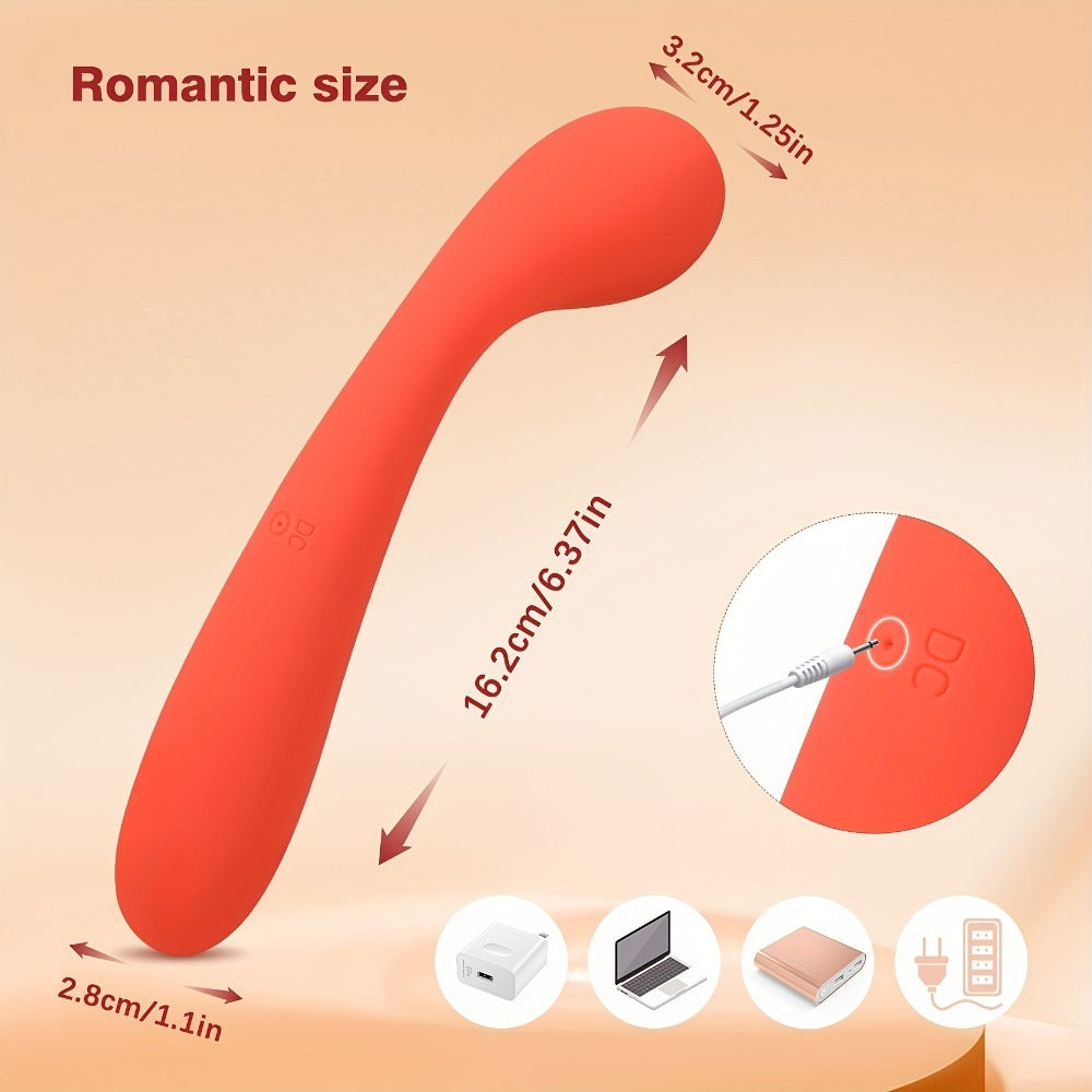Rechargeable G-Spot Vibrator for Women | Soft Silicone Pleasure Toy