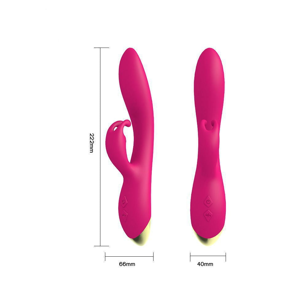 Dual Motor Rabbit Vibrator for Women | G-Spot & Clitoral Massager