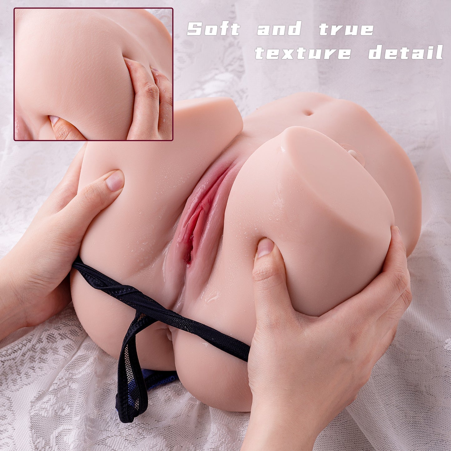 Premium Realistic Soft Body Toy for Men – Multi-Mode Vibration Intimacy Companion