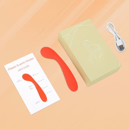 Rechargeable G-Spot Vibrator for Women | Soft Silicone Pleasure Toy