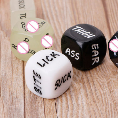 Fun Adult Dice Game Set for Couples – Flirty Roleplay & Intimacy Party Game