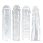 Textured Penis Sleeve Extender | Soft Silicone Enhancement Sleeve