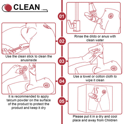 Realistic Thrusting & Vibrating Male Masturbator | USB Rechargeable Pleasure Toy