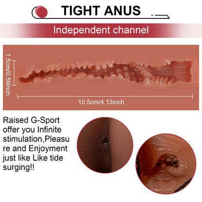 Realistic Thrusting & Vibrating Male Masturbator | USB Rechargeable Pleasure Toy