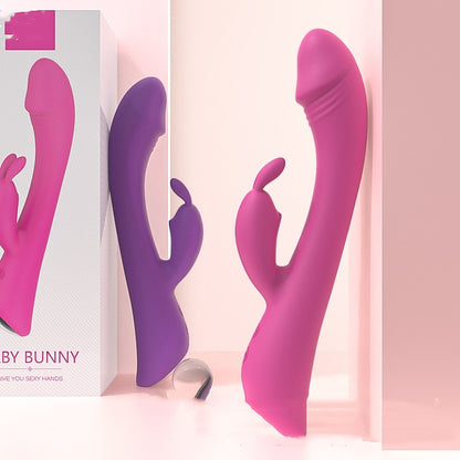 Rechargeable Rabbit Vibrator for Women | G-Spot & Clitoral Stimulator