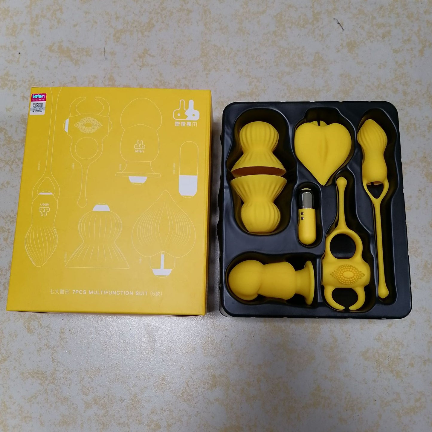 Luxury Couples Pleasure Toy Set | Vibrator, Rings & Erotic Accessories Kit