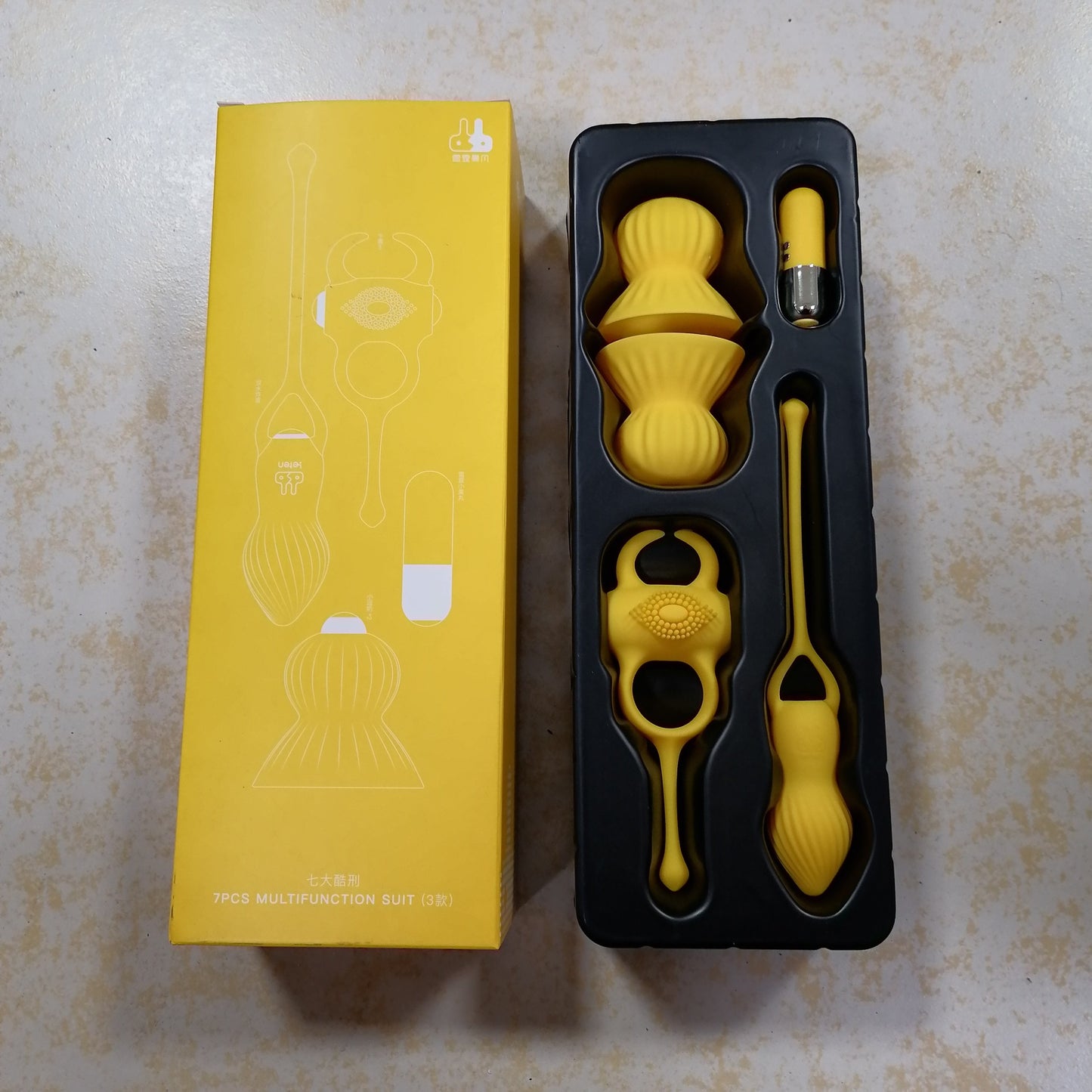 Luxury Couples Pleasure Toy Set | Vibrator, Rings & Erotic Accessories Kit