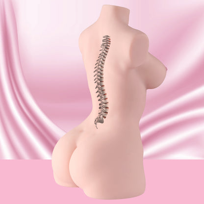 Luxury Sculpted Female Torso Doll for Men – Ultra-Soft Body Companion & Intimacy Toy