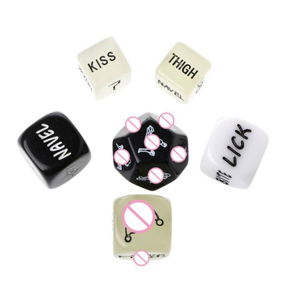 Fun Adult Dice Game Set for Couples – Flirty Roleplay & Intimacy Party Game