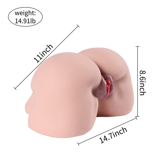 Realistic Soft Body Companion Toy for Men – Compact Intimacy & Leisure Toy