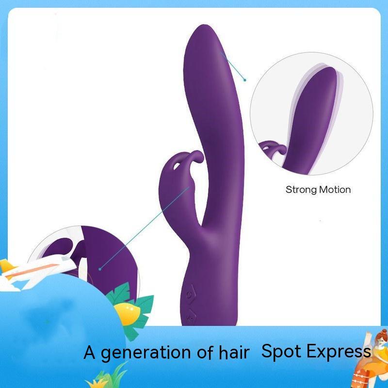 Dual Motor Rabbit Vibrator for Women | G-Spot & Clitoral Massager
