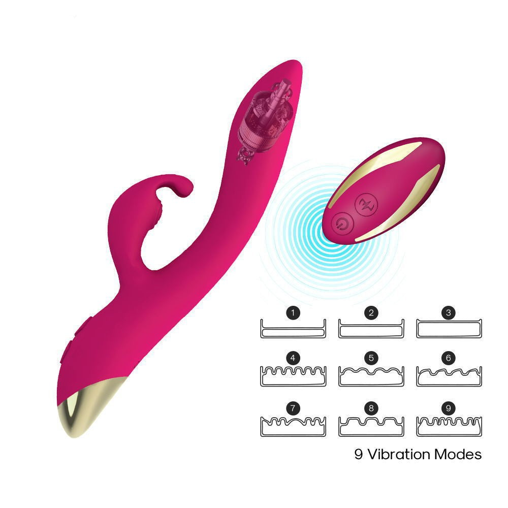 Dual Motor Rabbit Vibrator for Women | G-Spot & Clitoral Massager