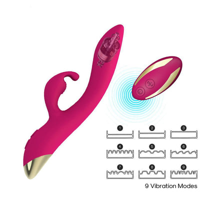 Dual Motor Rabbit Vibrator for Women | G-Spot & Clitoral Massager