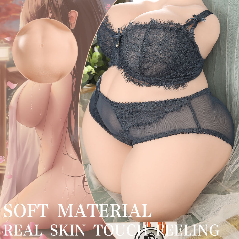 Premium Realistic Soft Body Torso Doll for Men – Curvy Companion & Leisure Toy