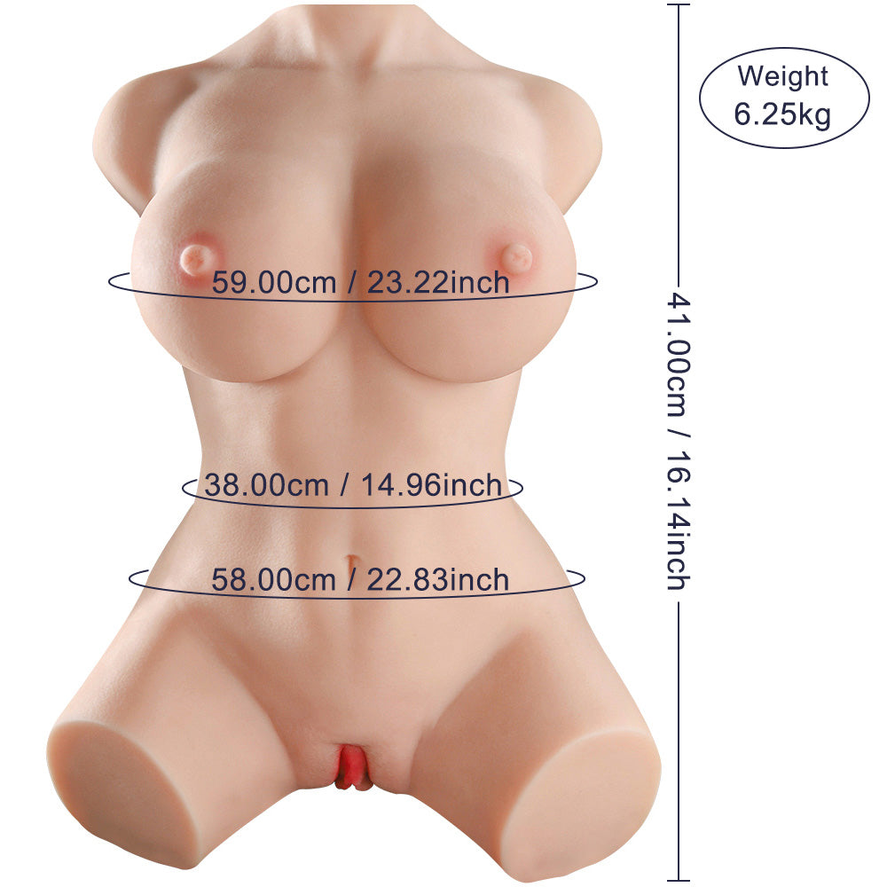 Premium Realistic Female Torso Doll for Men – Soft Touch Intimacy & Companion Toy