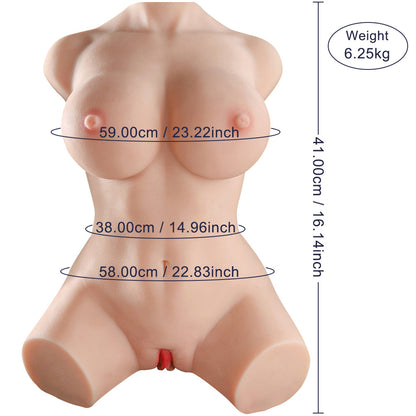 Premium Realistic Female Torso Doll for Men – Soft Touch Intimacy & Companion Toy
